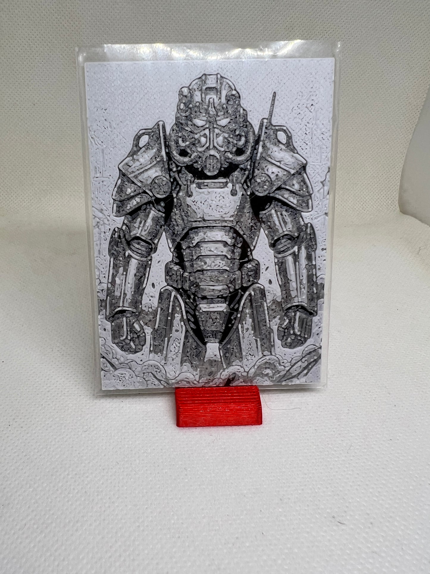 Fallout Power Armor Custom Card Fan Art