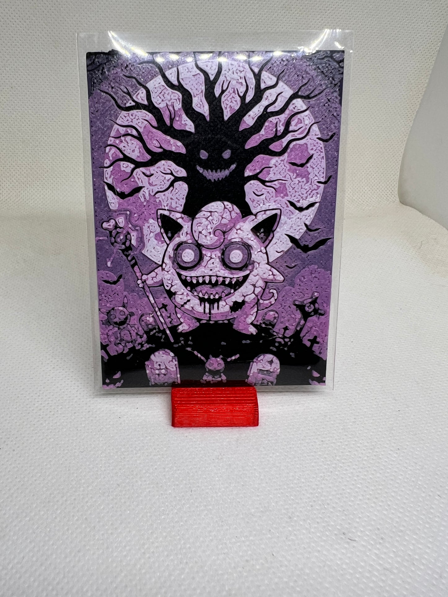Jiggly Puff Vampire Pokemon Horror Custom Card Fan Art