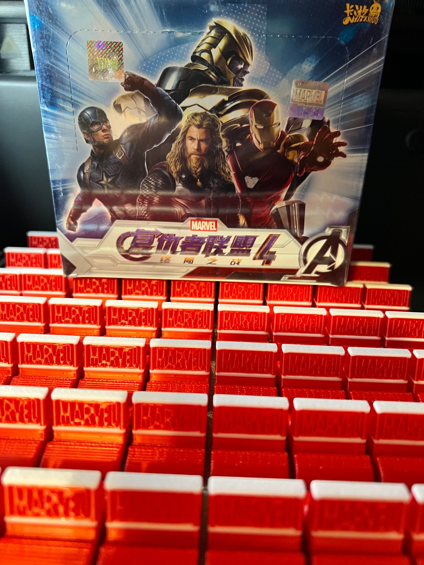 Marvel Themed Card Stand 10-Pack