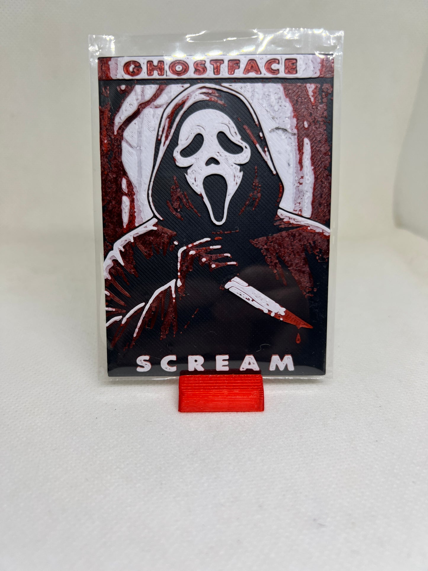 Scream Ghost Face Horror Custom Card Fan Art