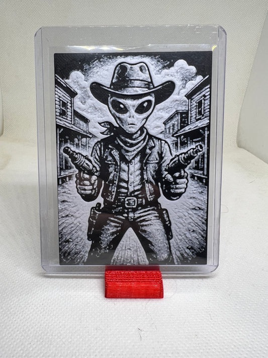 Alien Cowboy Custom Card Fan Art