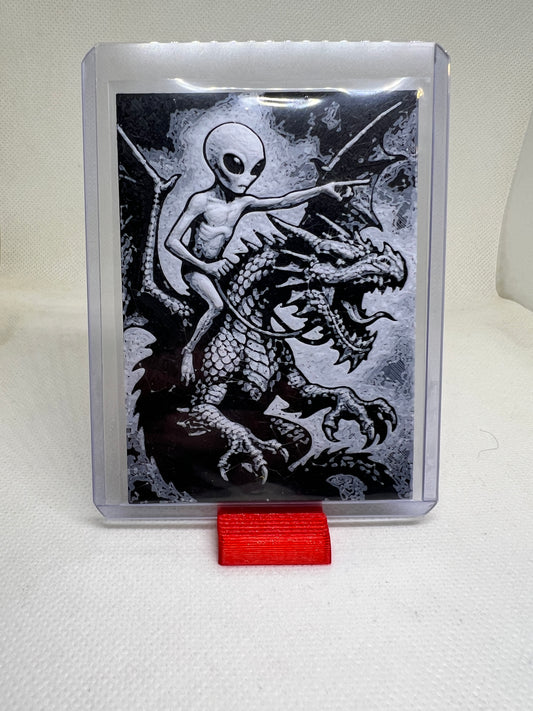 Alien Dragon Promo Custom Card Fan Art