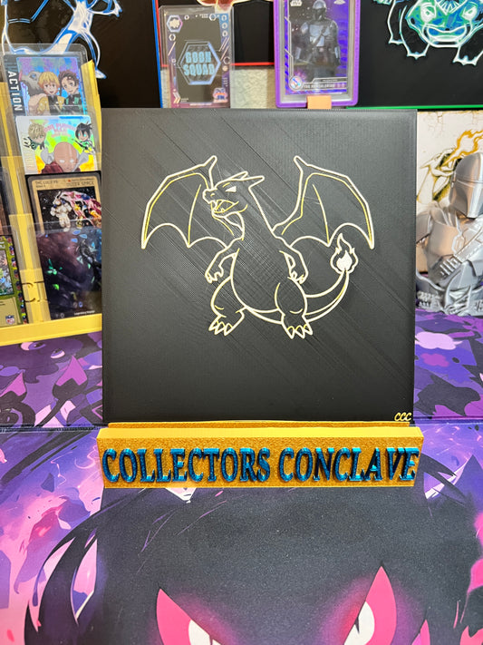 Charizard Outline Art Board Fan Art