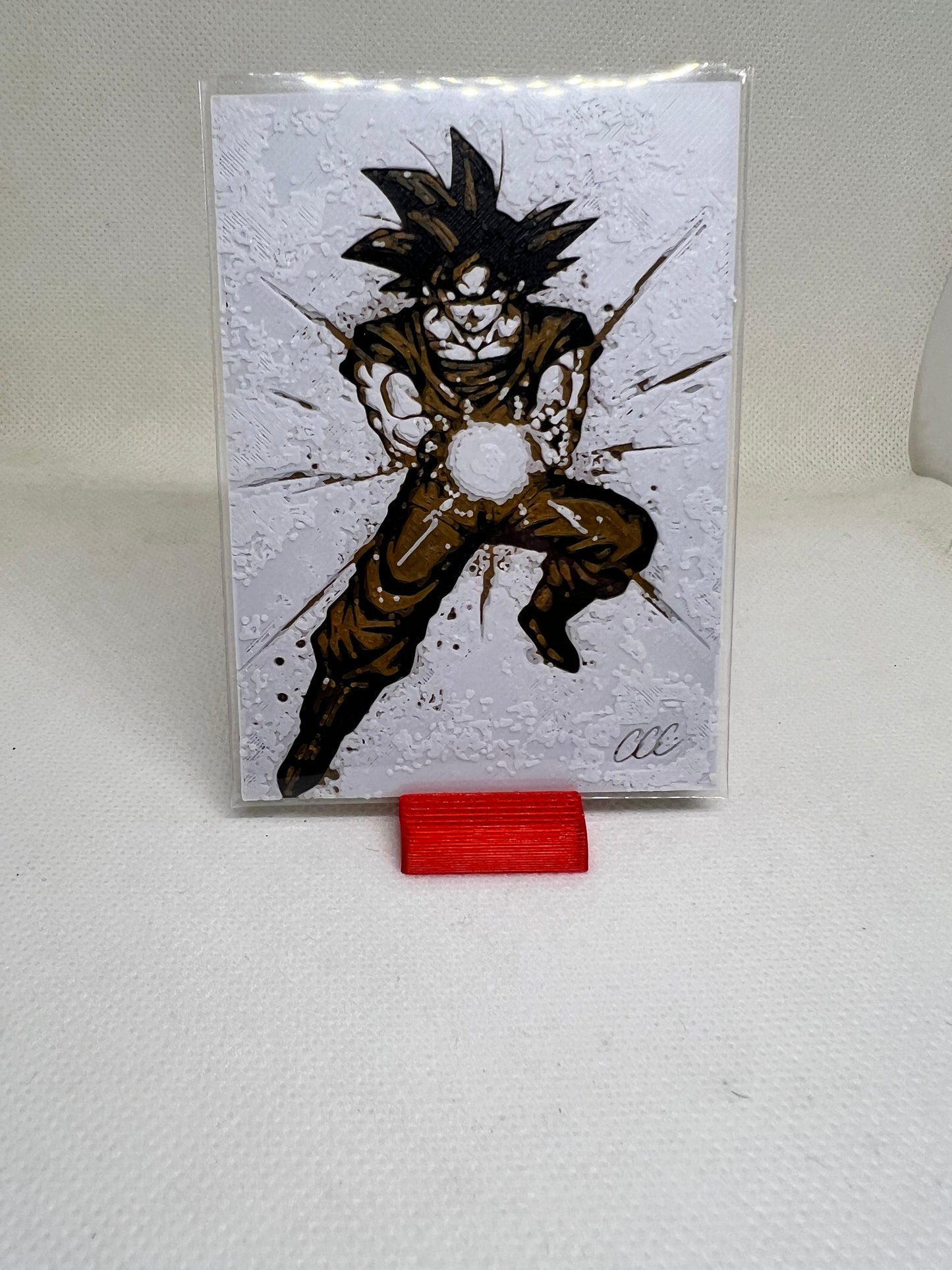 Dragonball Z Goku Custom Card Fan Art