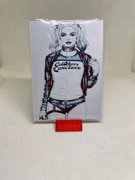 Harley Quinn Collectors Conclave Promo Horror Custom Card Fan Art