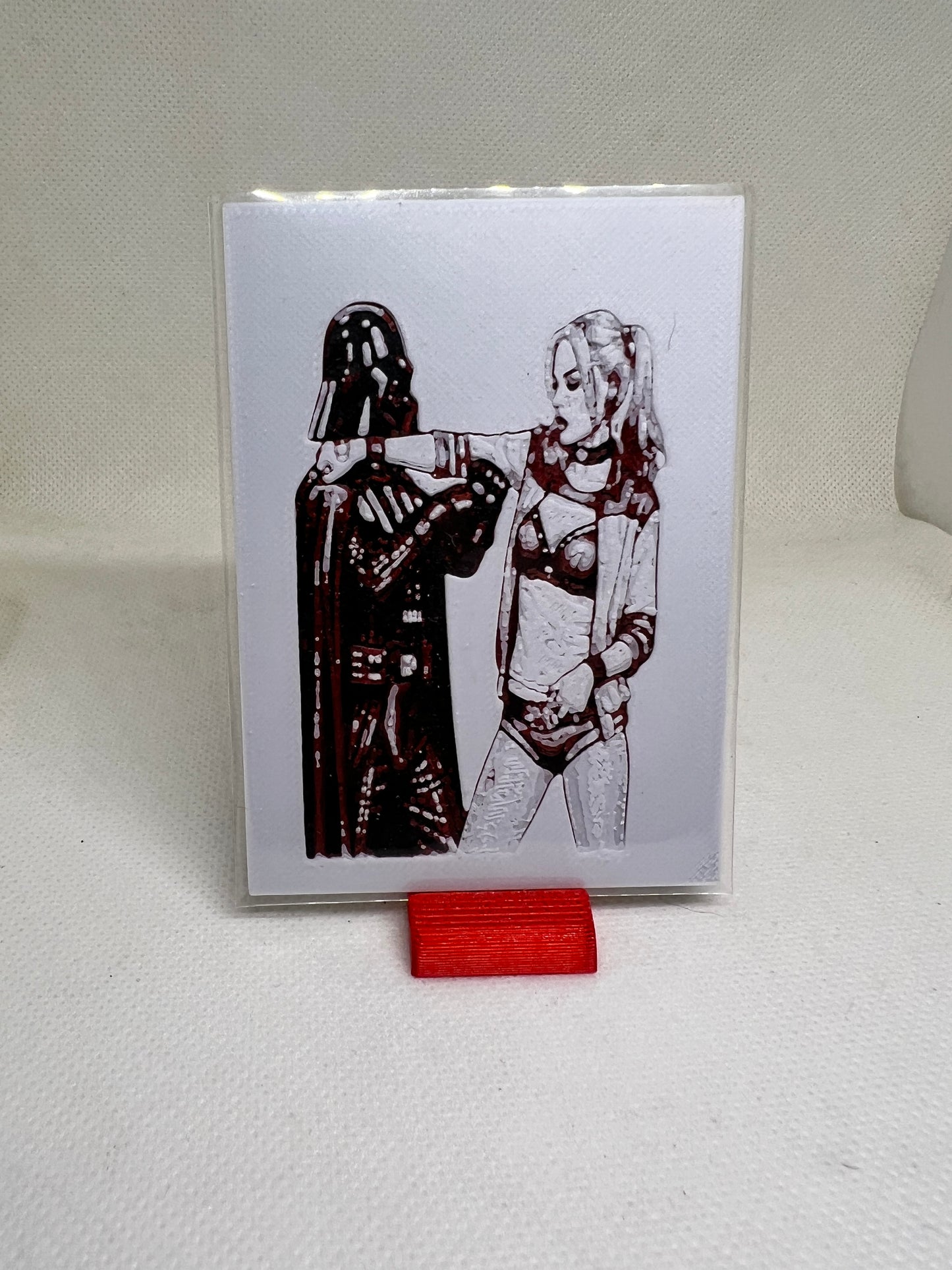 Harley Quinn Dath Vader Custom Card Fan Art
