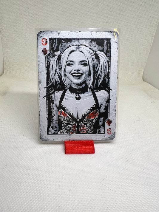 Harley Quinn Q Custom Card Fan Art