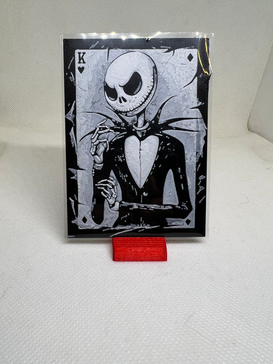 Jack Skeleton Nightmare Before Christmas Custom Card Fan Art