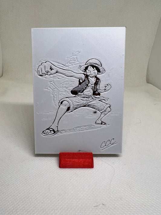 Luffy One Piece Custom Card Fan Art
