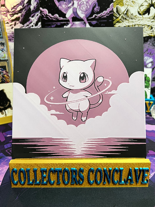 Mew Pokemon Art Board Fan Art