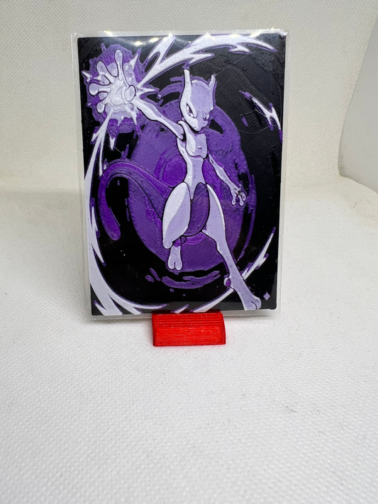 Mewtwo Custom Card Fan Art