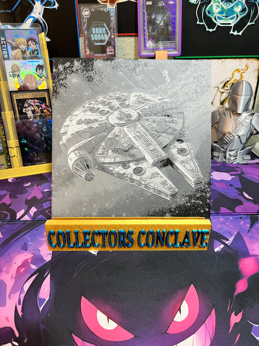 Millennial Falcon Art Board Fan Art