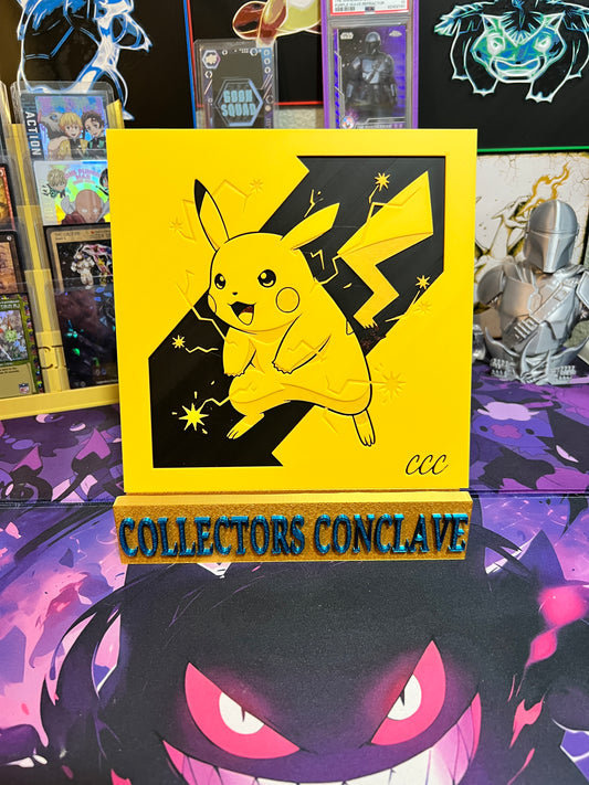 Pikachu Yellow Art Board Fan Art