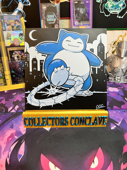 Snorlax Art Board Fan Art