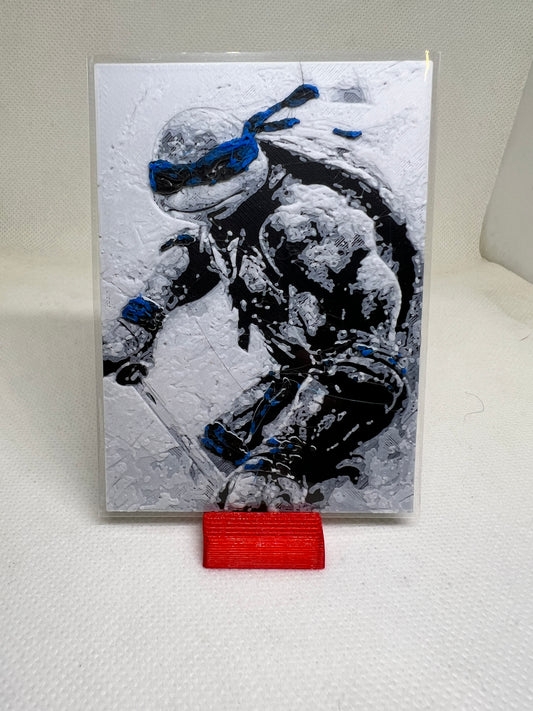TMNT Leonardo Custom Card Fan Art