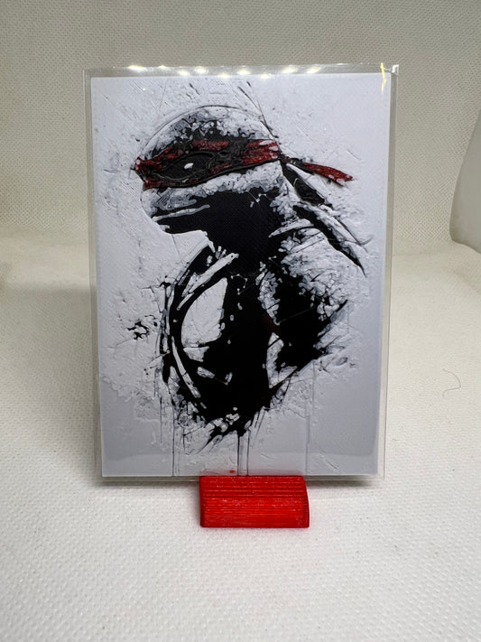 TMNT Raphael Custom Card Fan Art